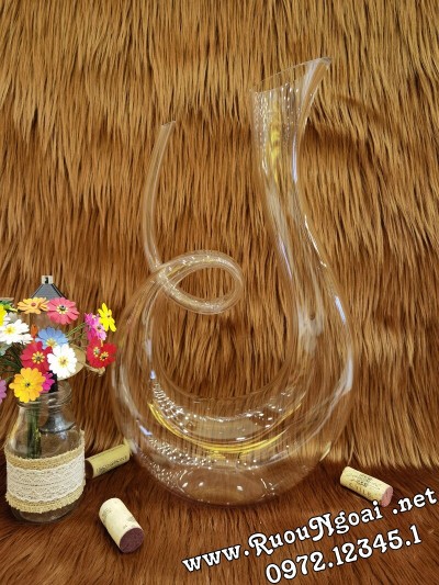 Bình Đựng Rượu Vang - Decanter Dáng Đẹp M23