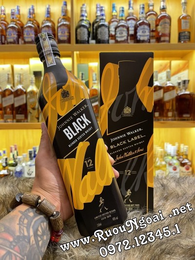 Rượu Johnnie Walker Black Label Icon 2022