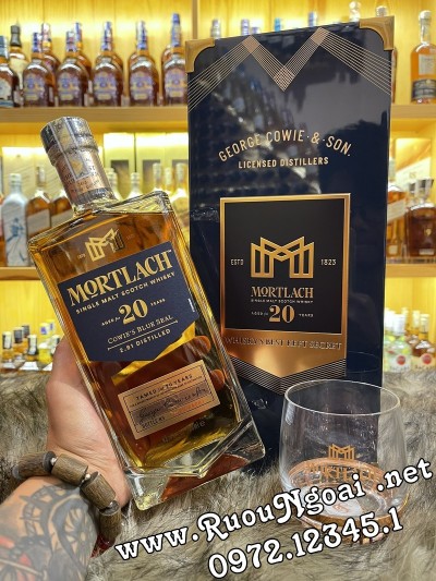 Rượu Mortlach 20 - Hộp Quà Tết 2022